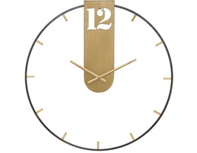 Horloge en métal Goldy 60 x 4.5 cm