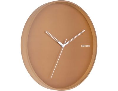 Horloge en métal Hue (Marron)