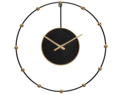 Horloge en métal Pearl 61 x 4.5 cm