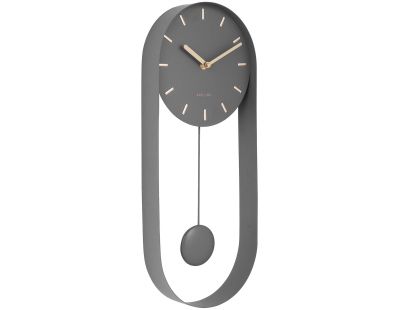 Horloge en métal Pendulum Charm (Gris)