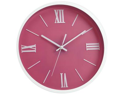 Horloge moderne Rose 36 cm