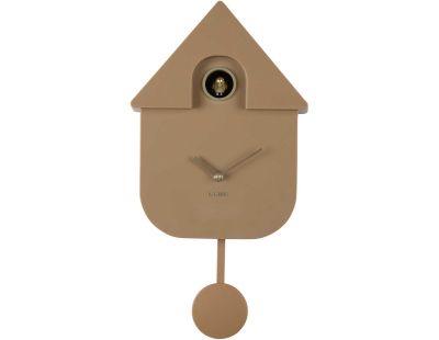 Horloge murale en ABS Modern Cuckoo Oro (Mocka)