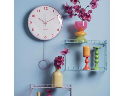 Horloge murale Cheeky Dome Pendulum (Violet)