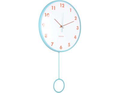 Horloge murale Cheeky Dome Pendulum (Bleu)