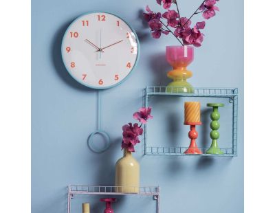 Horloge murale Cheeky Dome Pendulum (Bleu)
