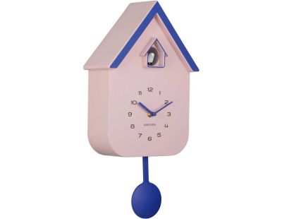 Horloge murale Dupla Color Cuckoo (Rose)