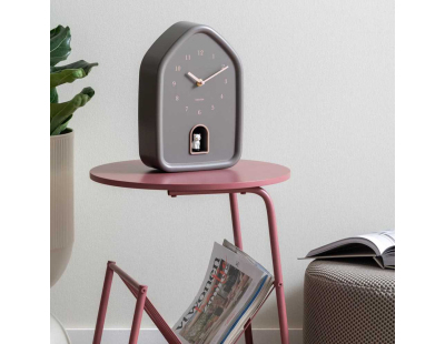 Horloge murale Modern Kitty (Marron)