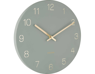 Horloge murale en métal Charm