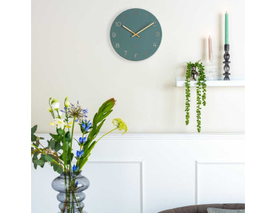 Horloge murale en métal Charm