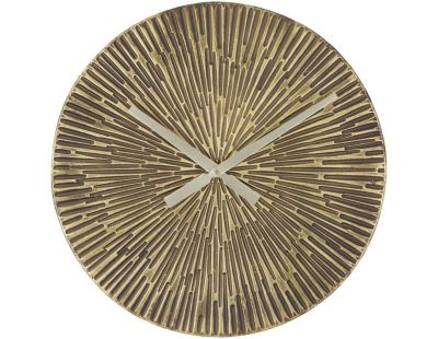 Horloge murale en métal Opis 50 x 3.5 cm