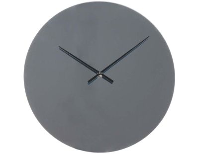 Horloge murale miroir fumé 29.5 cm (Gris)