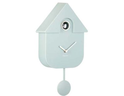 Horloge murale moderne Cuckoo (Bleu clair )