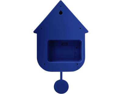 Horloge murale moderne Cuckoo (Bleu cobalt)
