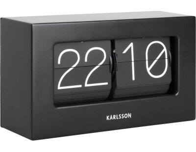 Horloge à poser Boxed Flip