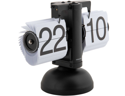 Horloge à poser Small Flip (Noir)