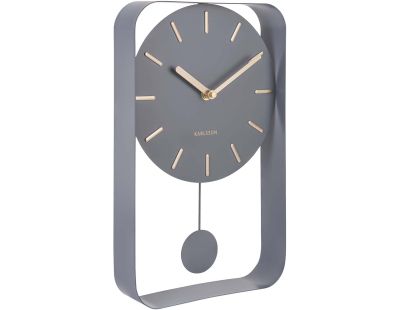 Horloge en métal Pendulum (Gris)