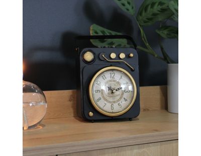 Horloge à poser vintage tourne disque