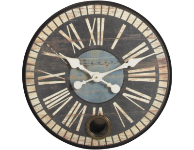 Horloge rétro avec balancier