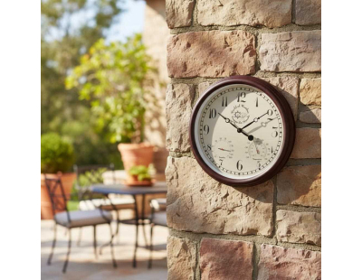 Horloge thermomètre hygromètre extérieure