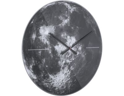 Horloge en verre Lune 60 cm