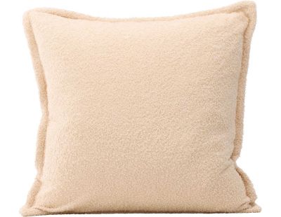 Housse de coussin 60x60 cm Tuva (Blanc cassé)