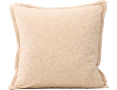 Housse de coussin 60x60 cm Tuva (Blanc cassé)