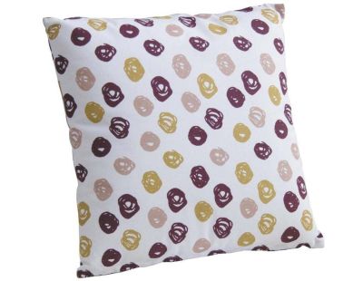 Housse de coussin en coton (Pois)