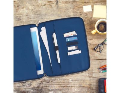 Housse avec organisateur pour tablette Papa en or (Noir)