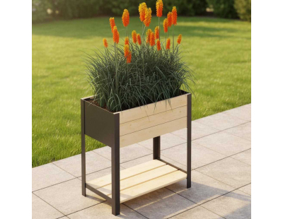 Jardinière en bois et métal Modern (Surélevé)