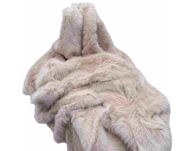 Jeté de canapé en polyester 150 x 100 cm Lolita (Beige)