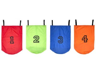 Jeu course en sac 4 personnes