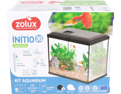 Kit aquarium 13 litres Initio 30 (Noir)