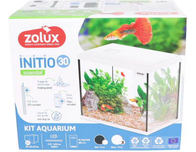 Kit aquarium 13 litres Initio 30 (Blanc)