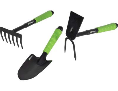 Kit 3 outils à fleur en acier