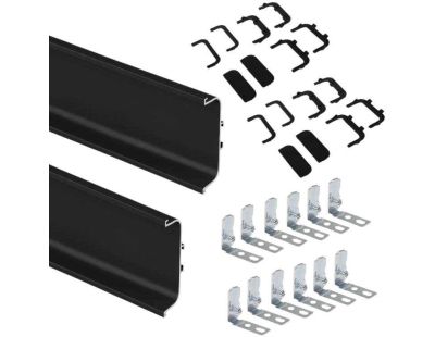 Kit de 2 profils centraux pour meubles de cuisine Gola