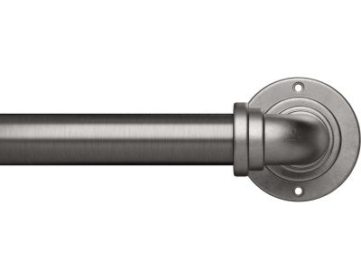 Kit tringle à rideaux extensible Pipe (Extensible de 91 à 168 cm)
