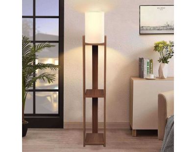 Lampadaire en MDF et PVC Cathy