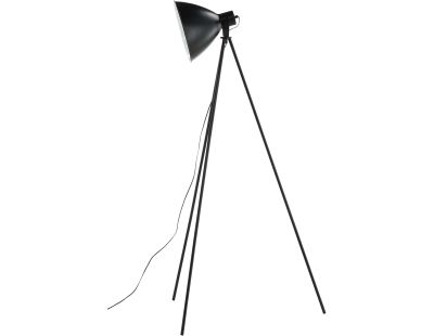 Lampadaire en acier Tiv (Noir)