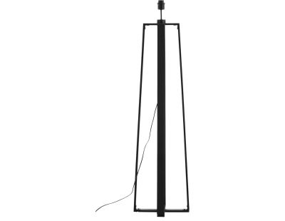 Lampadaire en acier et verre Avspark (Noir)