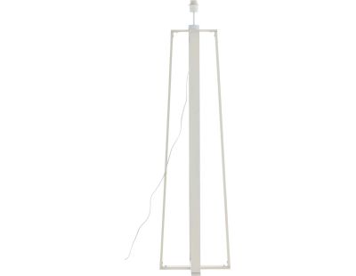 Lampadaire en acier et verre Avspark (Blanc)