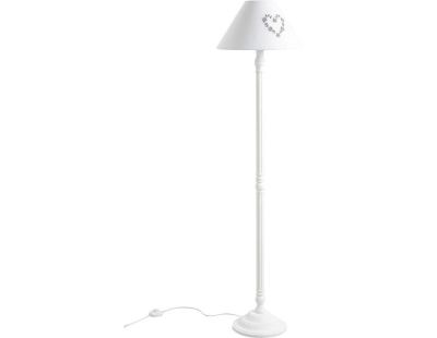 Lampadaire en bois blanc 150cm