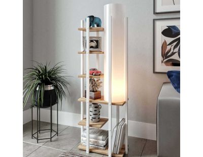 Lampadaire avec étagères Moda Dor