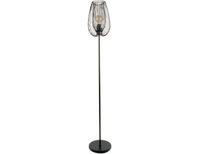 Lampadaire filaire en fer Lucid (Noir)