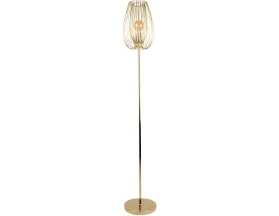Lampadaire filaire en fer Lucid (Doré)