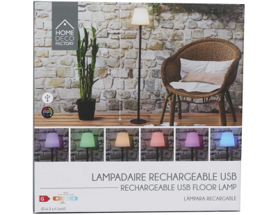 Lampadaire intérieur extérieur RGB 106 cm