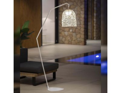 Lampadaire de jardin sur battterie Santorini 163 cm