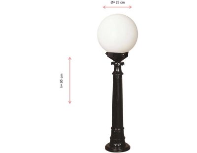 Lampadaire de jardin à poser en ABS Bop