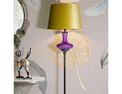 Lampadaire en métal Milva one 40 x 167 cm