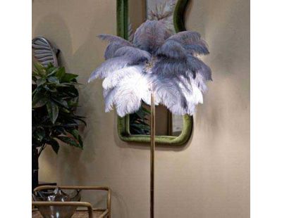 Lampadaire en métal Palm 55 x 160 cm