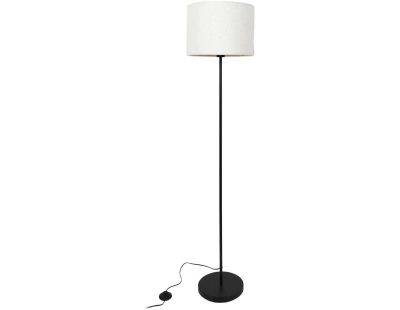 Lampadaire en métal abat-jour bouclette